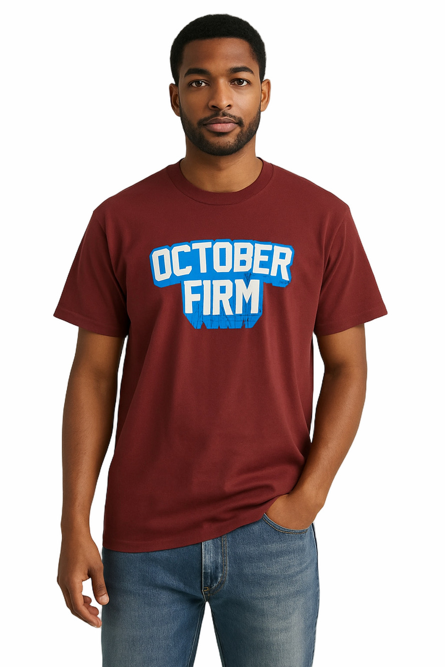 OVO October’s Very Own 🇨🇦 Drake Size XL  Maroon Graphic S/S 100 Cotton Tee